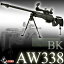 ARES AW338 CNC バージョン エアーコッキングスナイパーライフル 【ASGライセンス品】 BK