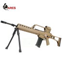 ARES G36E 電動ブローバック 【スコープ&ドットサイト標準搭載】 HKマーキング入り デザートカラー