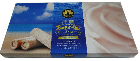 石垣の塩くりーむロール（大）30個入 ナンポー 宅配便発送【RCP】　【沖縄 土産 沖縄土産 沖縄お土産】【月間優良ショップ】