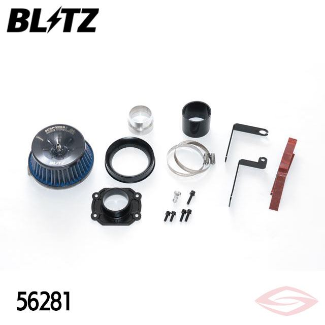 BLITZ サスパワーLM エアクリーナー ジムニーシエラ JB74W スズキ【56281】ブリッツ コアタイプ SUS POWER LM