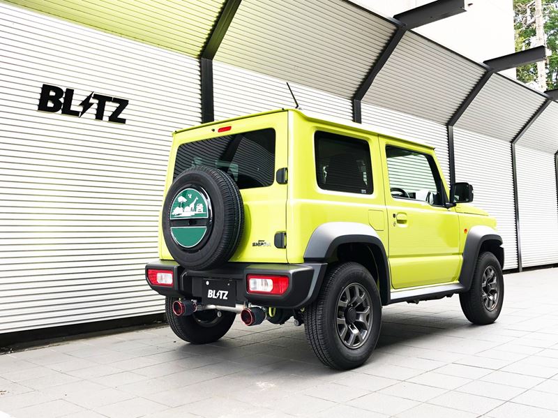 BLITZ NUR-SPEC カスタムエディション JB74W K15B ジムニーシエラ スズキ / マフラー 63192C ニュルスペック ブリッツ