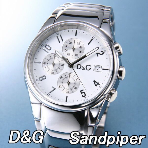 送料無料【D＆G】ドルガバ 時計　人気のSandPiper 3719770110　ドルチェ＆ガッバーナ　メンズ　腕時計　クロノグラフ【レビューを書いてバンド調整工具をプレゼント】【あす楽】【ラッピング無料】D＆Gドルガバ 時計 SandPiper 3719770110 メンズ 腕時計 クロノグラフ