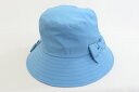 ショッピング夏 機能性もデザイン性も高いハット SAINT CLAIR サンクレール 8594010 水色 帽子 レディース 婦人 布帛 UVケア 撥水 晴雨兼用 UVカット 紫外線対策 日除け 洗濯可 折りたためる ファッション カジュアル ネット通販 春夏