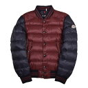 MONCLER モンクレール BRADFORD 464 メンズ ボルドーライトダウンジャケット イタリア正規品 新品