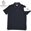 MONCLER GAMME BLEU モンクレール ガムブルー ネイビー半袖ポロシャツ メンズ イタリア正規品 2017SS 8316150【あす楽対応】【sybp】 02P05Nov16