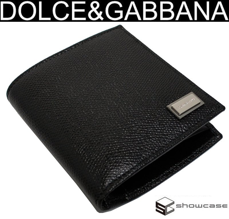 DOLCE&GABBANA/ドルチェ＆ガッバーナ/ドルガバ】ブラック財布【正規】