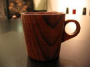 マグカップ 小　(木製 漆塗り)かわいい小さい木のマグカップ。子供用にも最適 　