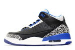 NIKE AIR JORDAN 3 RETRO SPORT BLUE 136064-007 ナイキ エアジョーダン 3 レトロ スポーツブルー