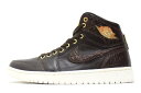 【送料無料】NIKE AIR JORDAN 1 PINNACLE BRQ BROWN 705075-205 ナイキ エアジョーダン 1 ピナクル バロックブラウン【未使用品】【中古】