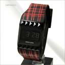 ワイズ アンド オープ 腕時計 wize ＆ ope SK8 スタッドレッドチェック デジタル クォーツ腕時計 WO-SK8-6 [WAT30]