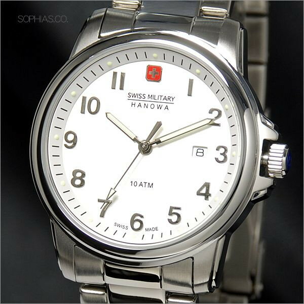 スイスミリタリー SWISSMILITARY 腕時計 CLASSIC クラシック ホワイト メンズ ML282 [WAT13]【20％OFF】スイス製腕時計 ラッピング無料【正規輸入品】