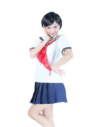 最終処分値下げ【コスプレ】すももも史上最強のヨメ■九頭竜もも子セーラー服風衣装★Z80-2【コミケ】 即納