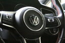 ◎VW ゴルフ7 ポロ6C/GTI◎アルミ・ステアリングパッドリング◎