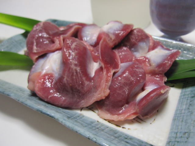 【とり肉】【香川県産健味鳥】 若鶏砂肝（ズリ） 業務用 鶏肉 サイズ2kg