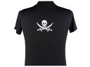 EMERSON製 NAVY SEALs クロスソードスカル 速乾 Tシャツ 黒