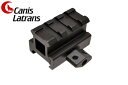 Canis Latrans製 20mmレイル 0.83インチインチ ライザーマウント レイルスペーサー ハイマウントスペーサー Ver2