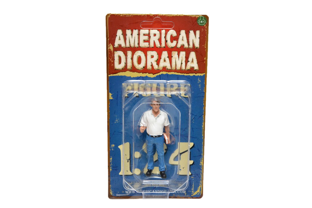 1/24 American Diorama Mechanic - Manager Tim メカニックマネージャー ティム フィギュア 人形 男性