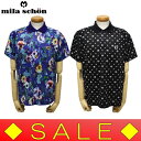 【30%OFF!セール】ミラショーン / mila schon(春夏モデル!)SPASSY半袖ポロシャツ(メンズ)吸水速乾/UVカット/16