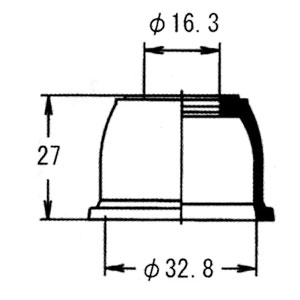 ロアボールジョイントダストブーツ ムーヴ L150S L152S L160S 用 DC-1…...:auc-star-parts:10182799