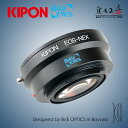 マウントアダプター KIPON BAVEYES EOS-S/E 0.7x (EOS-NEX 0.7x) キヤノンEFマウントレンズ - ソニーNEX/α.Eマウント フォーカルレデューサーカメラ 0.7x