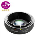 マウントアダプター 中一光学│ZHONG YI OPTICS Lens Turbo II FD-m43 キヤノンFDマウントレンズ - マイクロフォーサーズマウント フォーカルレデューサーカメラ
