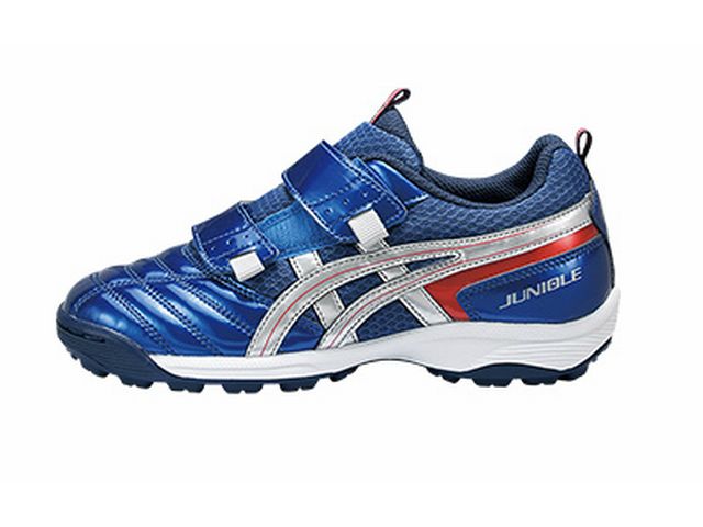 ジュニオーレ TF V アシックス TST640-5093【asics JRフットサルシューズ】☆20%OFF☆ 脱ぎ履きがしやすいベルトフィット！