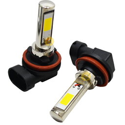 LEDフォグランプ【H8 H11 H16 HB4 PSX26W】車検対応 COB【ハイブリッド車対応】LEDフォグホワイト or イエロー(黄色)