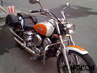 YAMAHAヤマハドラッグスター400/650エンジンガードエンジンバンパーDRAGSTAR400/650