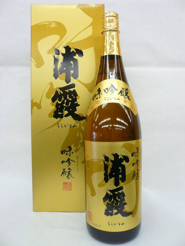 浦霞　味吟醸　1800ml