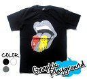 ★メール便送料無料★THE ROLLING STONES ローリングストーンズ いただきます!【ロックTシャツ バンドTシャツ パロディTシャツ メンズ シネマ シネマTシャツ パロディ Tシャツ 映画 洋画】nki020 10P03Dec16
