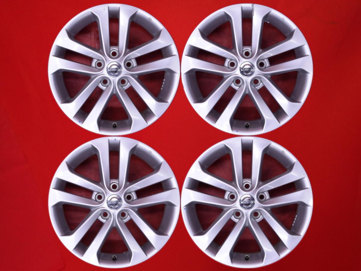 ジューク 純正オプション 17inch 7Jx17 +47 5/114.3 シルバー(銀色)系 ジューク