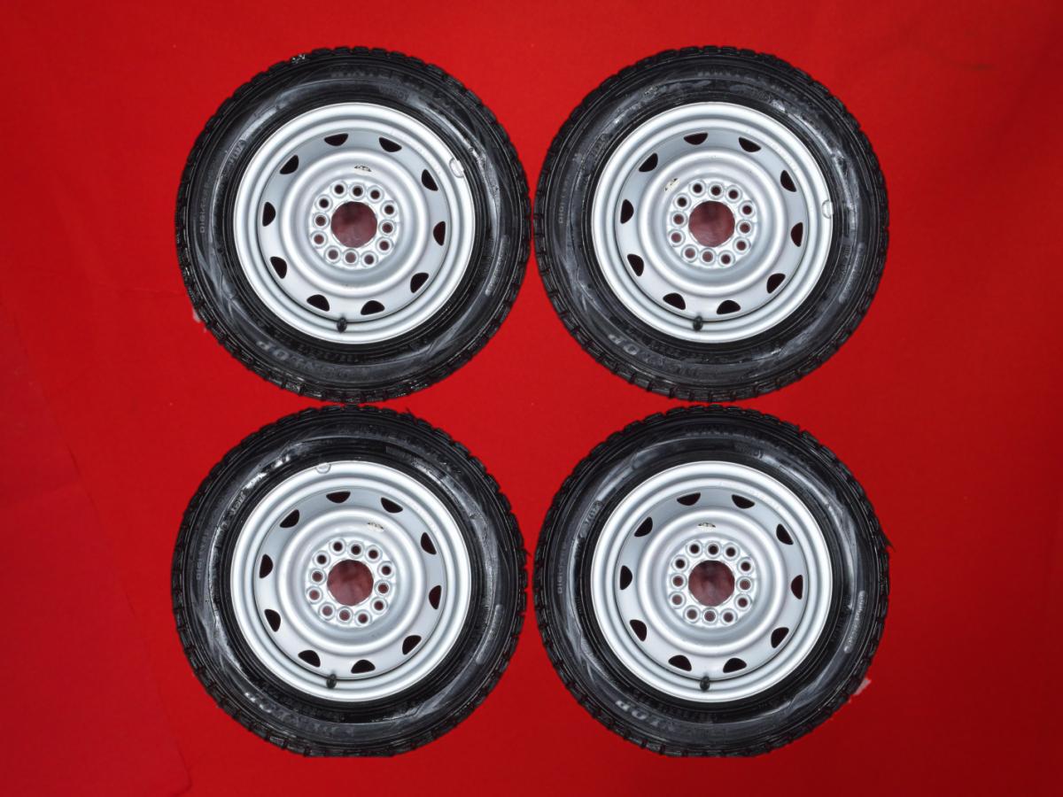 ダンロップ ウィンター MAXX 01(WM01) DUNLOP WINTER MAXX 01 165/65R13 77Q マルチスチール 〈キャップ無〉 4.5Jx13 +40 4/100 110 114.3 ブラック(黒色)系 タウンボックス ミニカ エブリイ ミニカ トッポ トッポ クリッパー リオ キャロル アトレー ワゴン