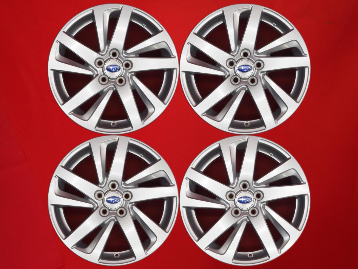 インプレッサ G4(GJ2-3)1.6i-S純正 6.5Jx16 +48 5/100 シルバー(銀色)系 エクシーガ BRZ インプレッサ アネシス インプレッサ スポーツ インプレッサ G4