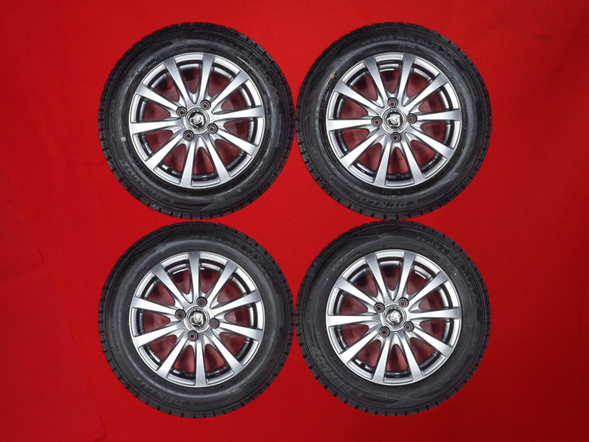 ダンロップ ウィンター マックス02 WM02 DUNLOP WINTER MAXX 02 WM02 175/65R14 82Q 10スポークタイプ 1P 5.5Jx14 +38 4/100 ガンメタ系 キューブ プラッツ パッソ セッテ ノート ロゴ カローラ レビン プロボックス サクシード ウイングロード カローラ ウィル サイファ