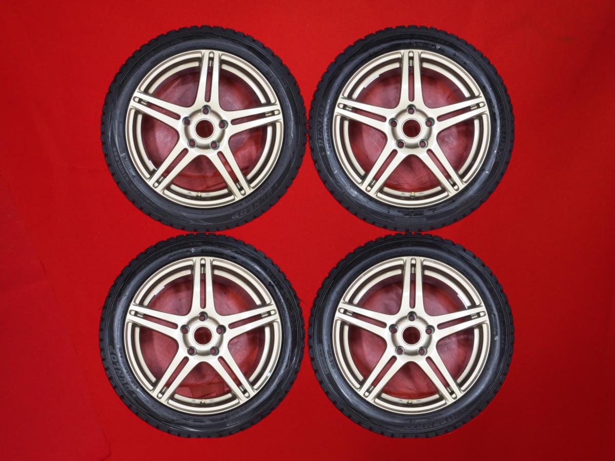 ダンロップ ウィンターマックス 01 WM01 DUNLOP WINTER MAXX 01 WM01 235/45R17 94Q 5Wスポークタイプ 1P 8Jx17 +45 5/114.3 ブロンズ系 マークII インフィニティ Q45 セドリック&グロリア セルシオ レパードJ.フェリー RX-7 マークII ブリット プレジデント クラウン マジ