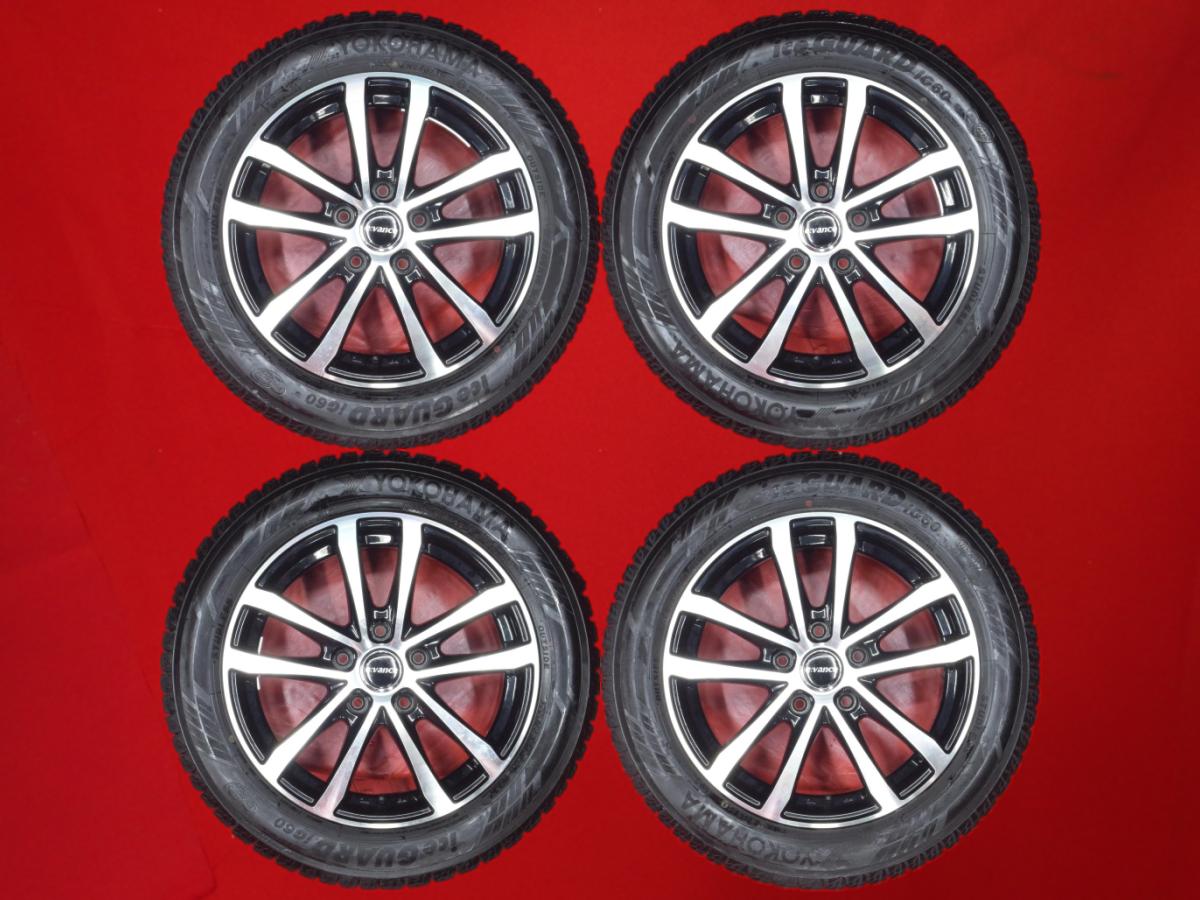 ヨコハマ アイスガード 6 iG60 YOKOHAMA iceGUARD 6 iG60 205/55R16 91Q 5Wスポークタイプ 1P 6.5Jx16 +40 5/114.3 ブラックポリッシュ(ブラック&ポリッシュ) RX-7 アルテッツァ マークII ブリット アルテッツァ ジータ S2000 マークII シビック アコード ストリーム リーフ