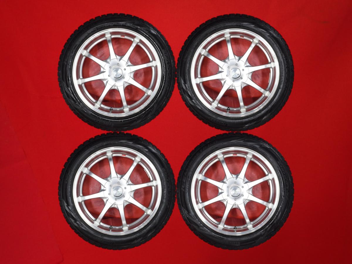 ピレリ アイス アシンメトリコ PIRELLI ICE ASIMMETRICO 215/50R17 95Q 8スポークタイプ 1P 7Jx17 +48 5/100 114.3 シルバー(銀色)系 ミレーニア エクシーガ クロスオーバー7 レガシィ B4 アテンザ セダン アクセラ エクシーガ レヴォーグ マツダ3 ハッチバック アテンザ ス