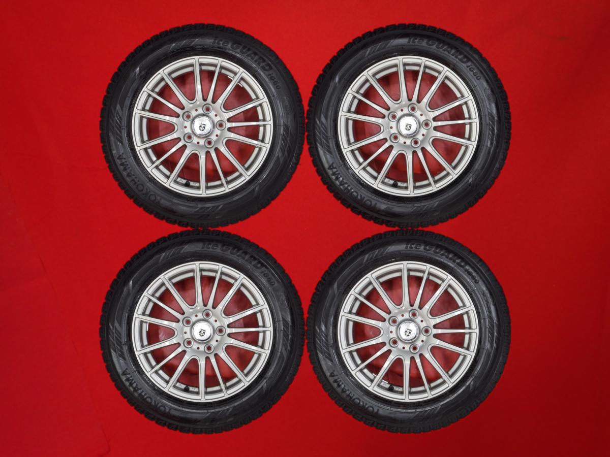 ヨコハマ アイスガード 6 iG60 YOKOHAMA iceGUARD 6 iG60 215/60R16 95Q 5Wスポークタイプ 1P 6.5Jx16 +47 5/114.3 ガンメタ系 ディアマンテ ES330 エアトレック オデッセイ グランディス エスティマ MPV アルティス RVR カムリ ヴェゼル CX-3