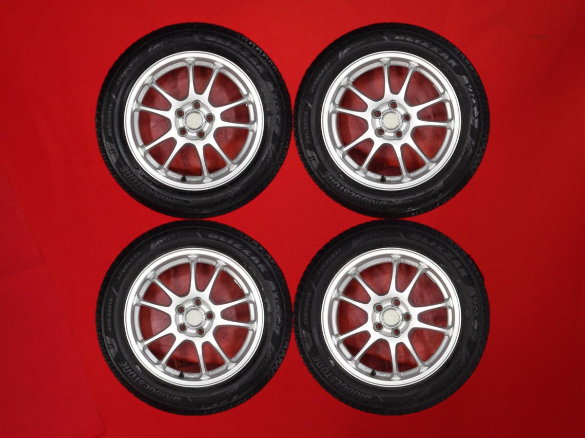 ブリヂストン ブリザック VRX3 BRIDGESTONE BLIZZAK VRX3 205/55R16 91Q 5Wスポークタイプ 1P 6.5Jx16 +46 5/100 シルバー(銀色)系 レガシィ B4 86 カローラ プリウス インプレッサ スポーツ プリウスPHV インプレッサ インプレッサ アネシス BRZ カローラ ツーリング CT200