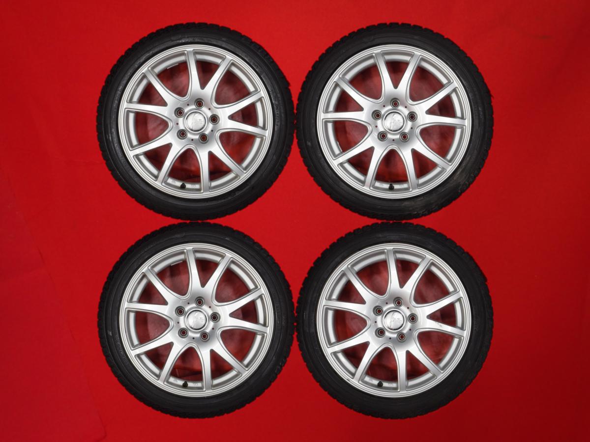 ヨコハマ アイスガード 5 プラス iG50 YOKOHAMA iceGUARD 5 PLUS iG50 215/45R17 87Q 5Wスポークタイプ 1P 7Jx17 +40 5/114.3 シルバー(銀色)系 カローラ ルミオン プリメーラ セフィーロワゴン セレナ シルビア リバティ オーリス プリメーラワゴン