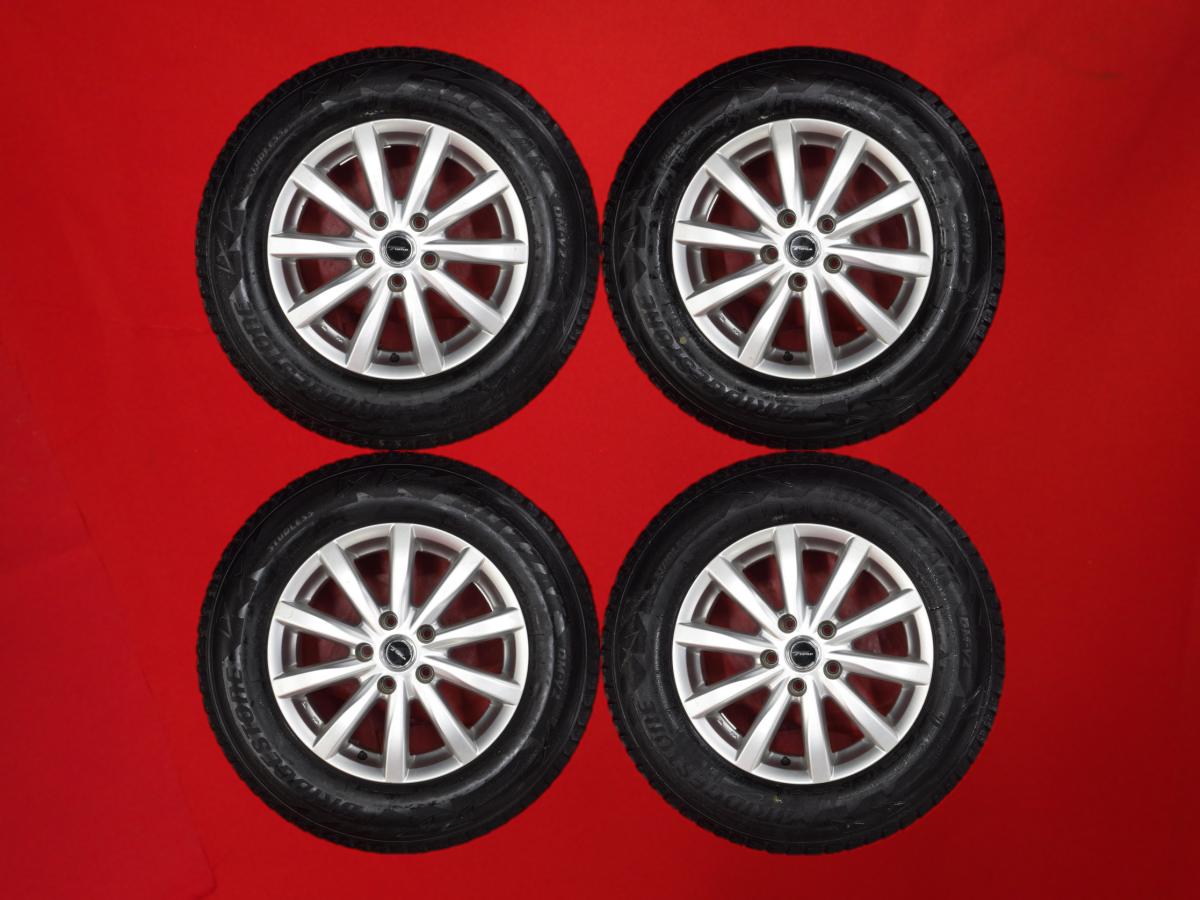 ブリヂストン ブリザック DM-V2 BRIDGESTONE BLIZZAK DM-V2 215/70R16 100Q 10スポークタイプ 1P 6.5Jx16 +38 5/114.3 シルバー(銀色)系 デリカ D:5 RVR ハリアー エクリプスクロス アウトランダー PHEV クルーガーハイブリッド パジェロ イオ RAV4 アウトランダー