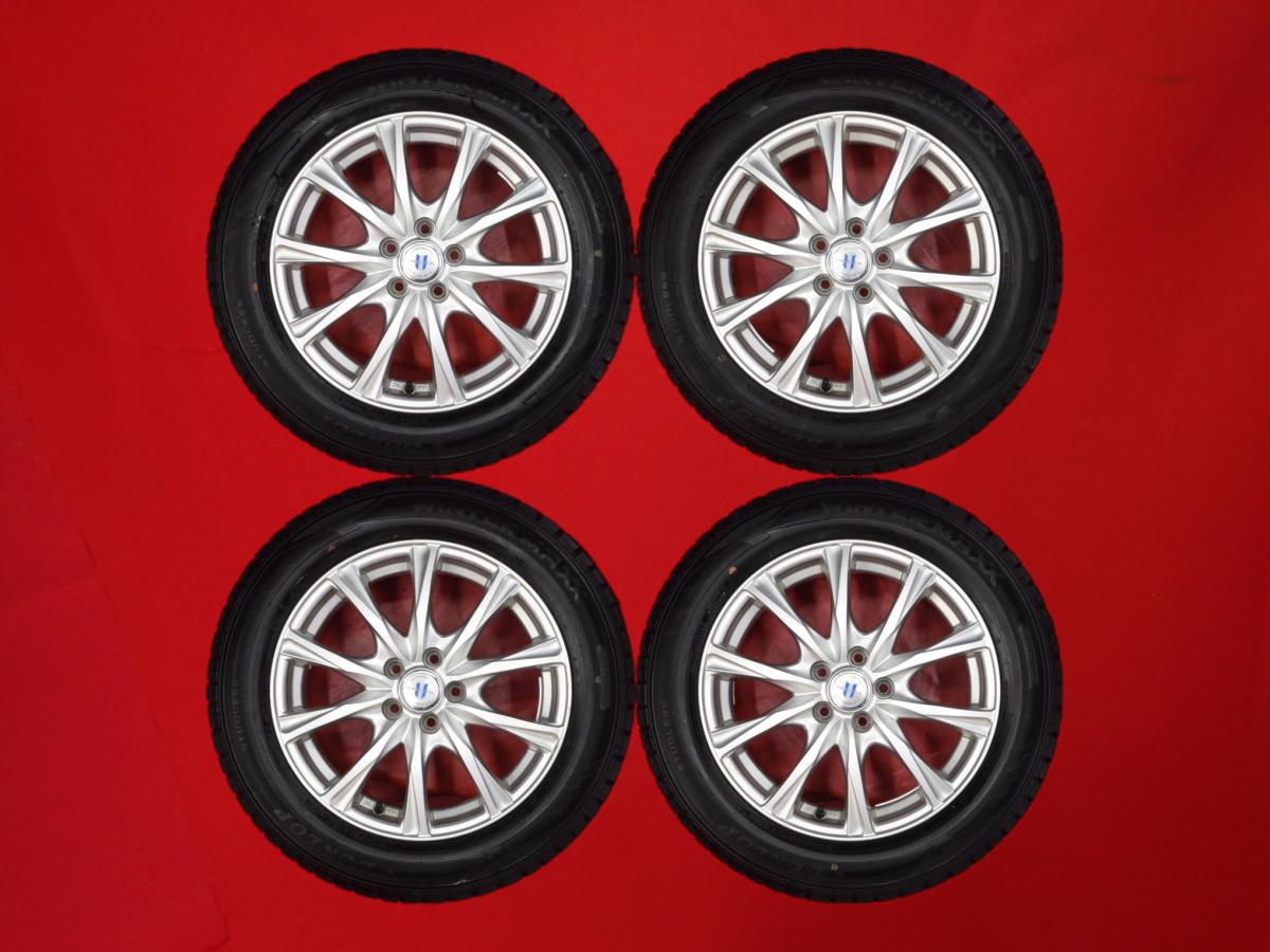 ダンロップ ウィンターマックス 02 WM02 DUNLOP WINTER MAXX 02 WM02 205/55R16 91Q 5Wスポークタイプ 1P 6.5Jx16 +47 5/100 シルバー(銀色)系 インプレッサ G4 プリウスPHV インプレッサ スポーツ CT200h BRZ カローラ ツーリング インプレッサ インプレッサ アネシス プリ