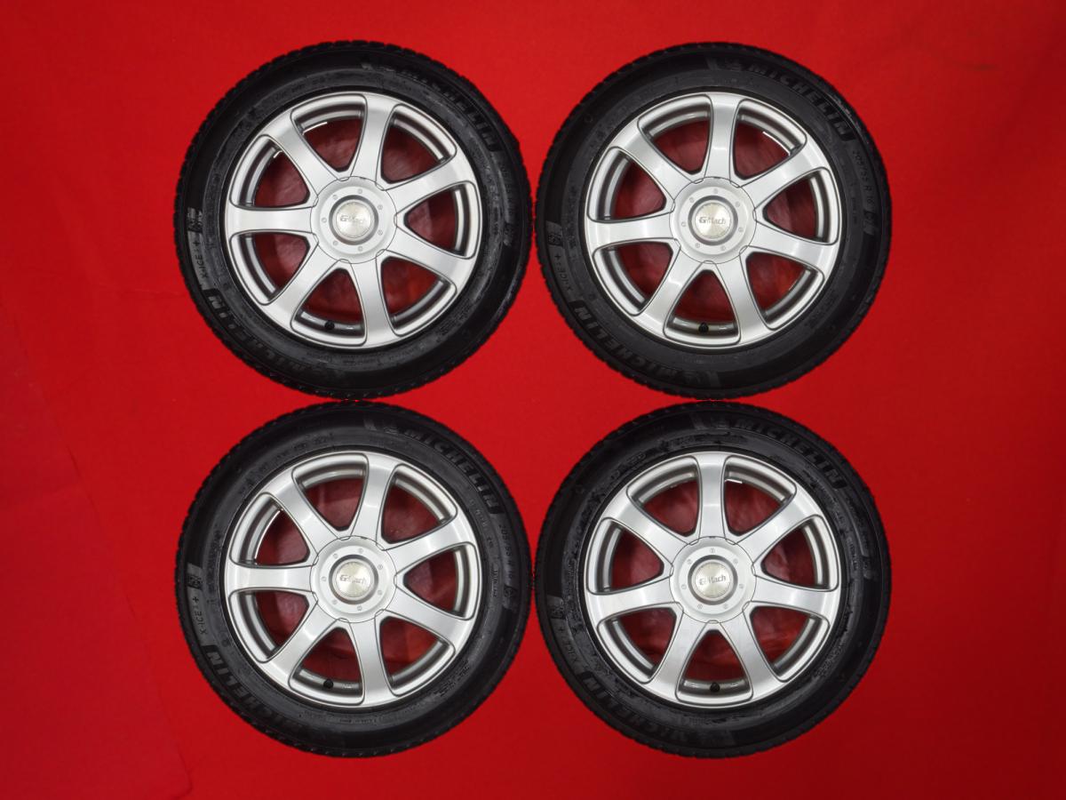 ミシュラン X-ICE3 プラス MICHELIN X-ICE3+ 205/55R16 94H 7スポークタイプ 1P 6.5Jx16 +40 5/100 114.3 ガンメタ系 クラウン ロイヤル カローラ ルミオン カムリグラシア チェイサー カローラ スポーツ ブレイド CT200h カローラ ツーリング アイシス プリウスPHV オーリ