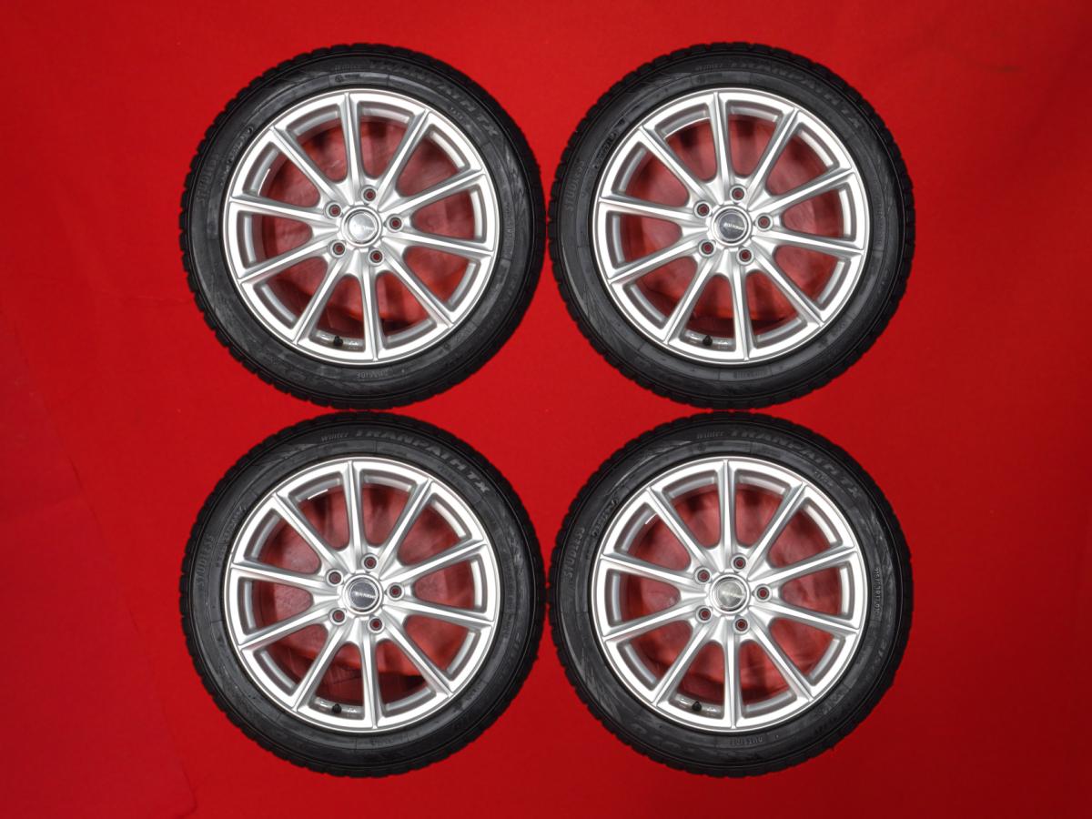 トーヨー ウィンタートランパス TX TOYO WINTER TRANPATH TX 215/50R17 91Q 10スポークタイプ 1P 7Jx17 +45 5/114.3 シルバー(銀色)系 リーフ e+ プリウスα アクセラ レヴォーグ SX4 アクセラ ハイブリッド ビアンテ プリメーラワゴン マツダ3 ハッチバック プリメーラ メ