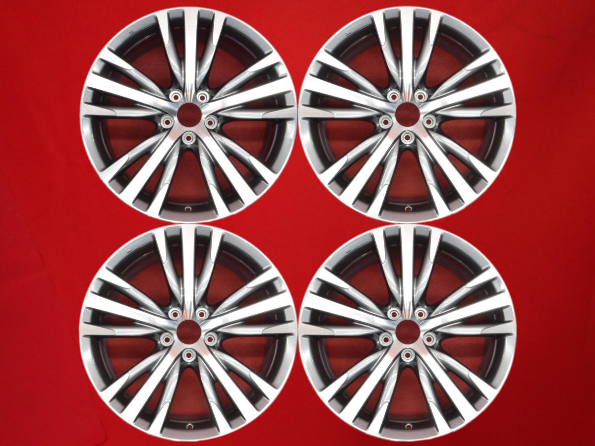 インフィニティ Q50 純正 19インチ 8.5Jx19 +50 5/114.3 ガンメタポリッシュ(ガンメタ&ポリッシュ) スカイライン ハイブリッド スカイライン