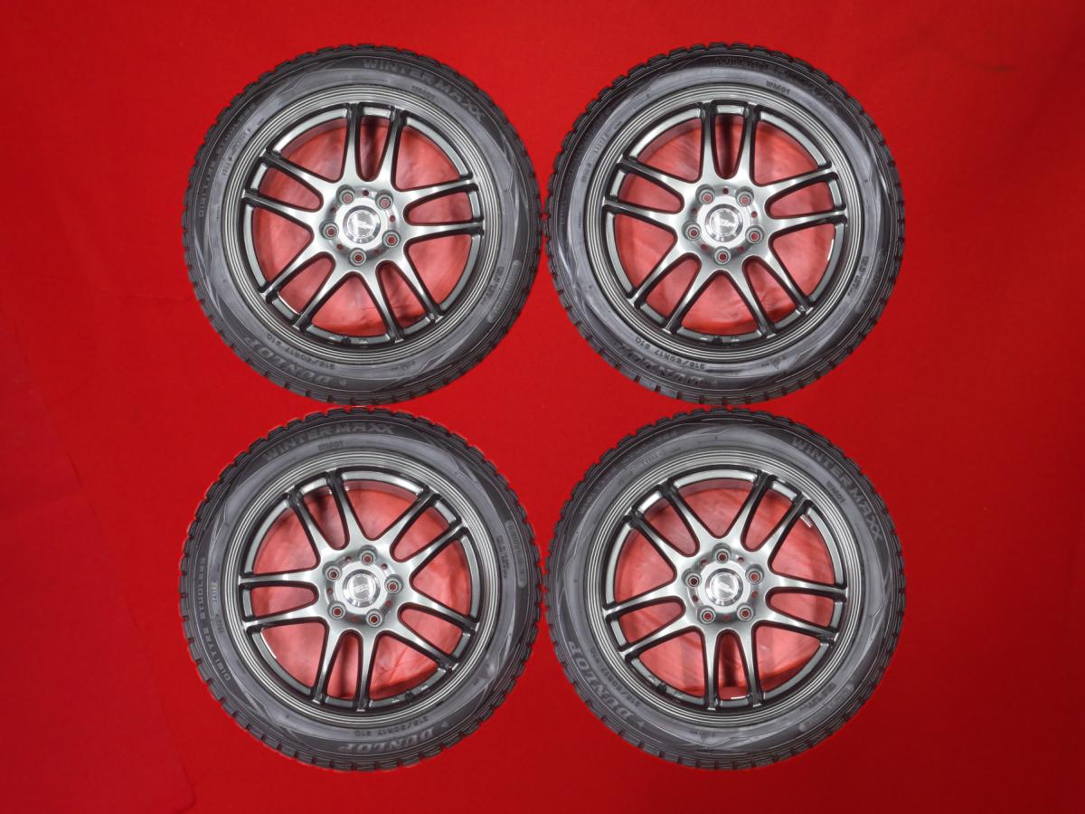 ダンロップ ウィンターマックス 01 WM01 DUNLOP WINTER MAXX 01 WM01 215/50R17 91Q 5Wスポークタイプ 1P 7Jx17 +38 5/114.3 ガンメタ系 マツダ3 ハッチバック ギャラン フォルティス マツダ3 アルティス サイ リーフ プリウスα