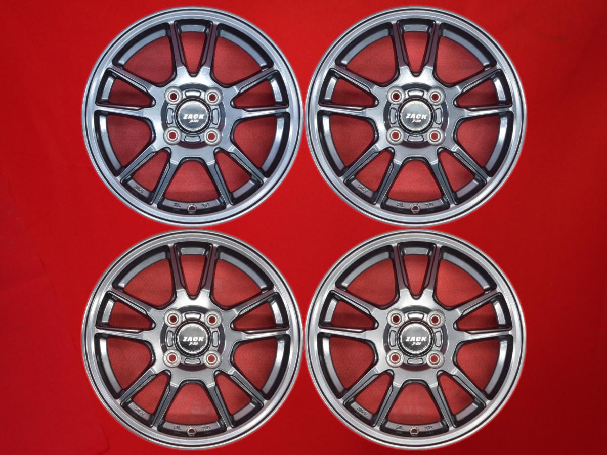 ZACK JP-520 5Jx14 +38 4/100 ガンメタ系 プロボックス AD サクシード NV150 AD ファミリア バン