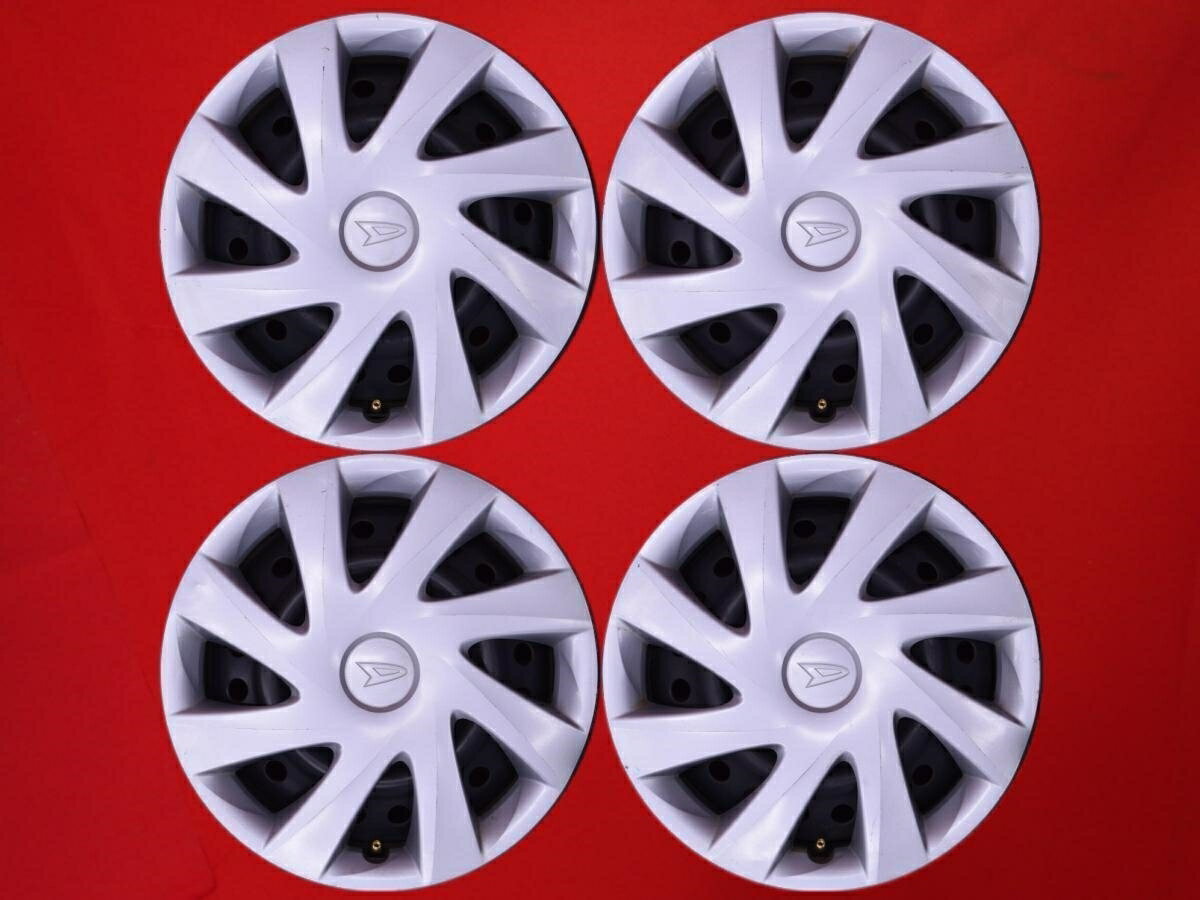 タント/ウェイク 純正スチールホイール(フルキャップ付)E3 4.5Jx14 +45 4/100 シルバー(銀色)系 タント ムーヴ ウェイク ムーヴ キャンバス