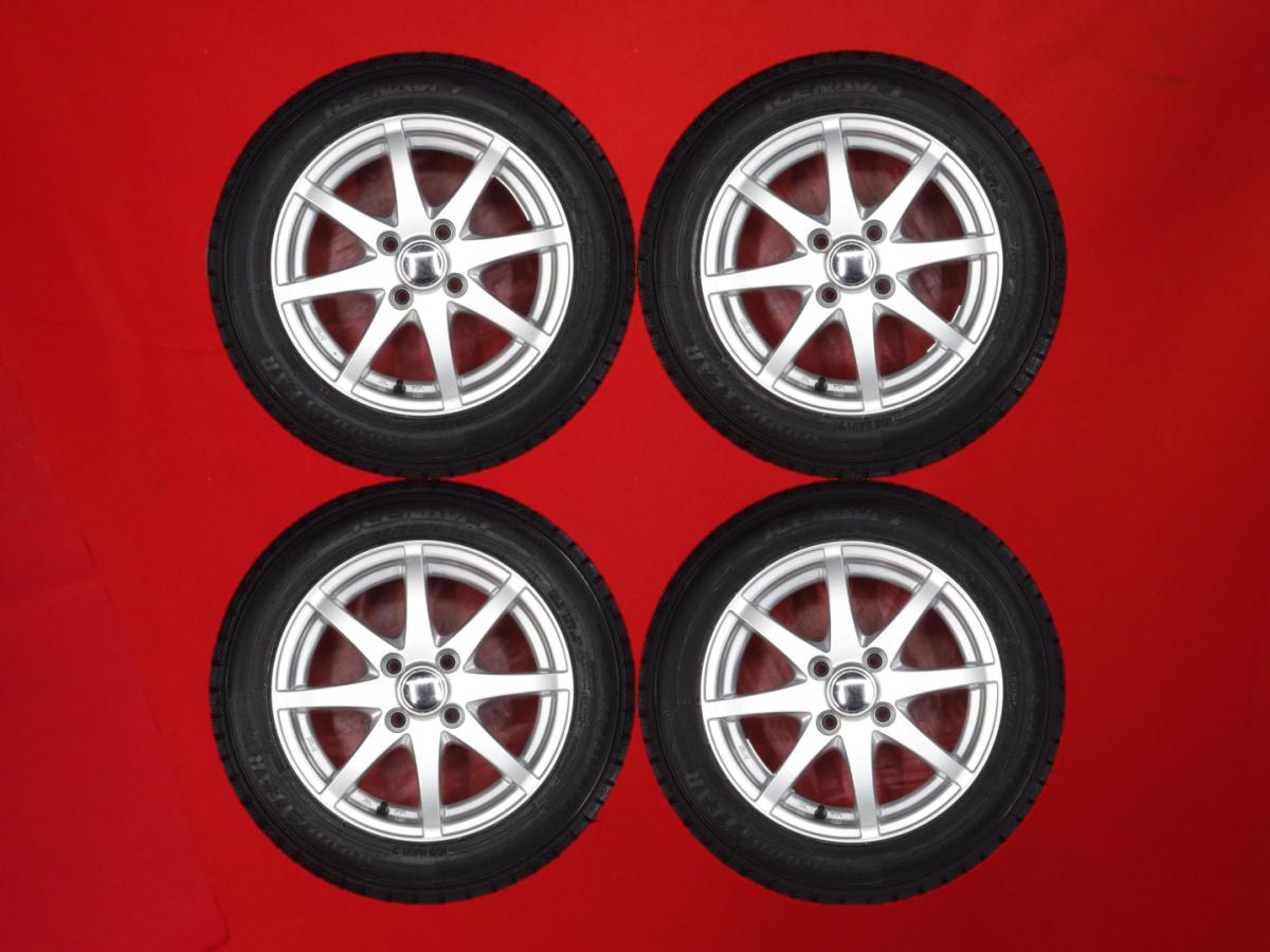 グッドイヤー アイスナビ 7 GOODYEAR ICENAVI 7 165/65R14 79Q 8スポークタイプ 1P 5.5Jx14 +39 4/100 シルバー(銀色)系 ルーミー タンク トール ブーン ジャスティ パッソ