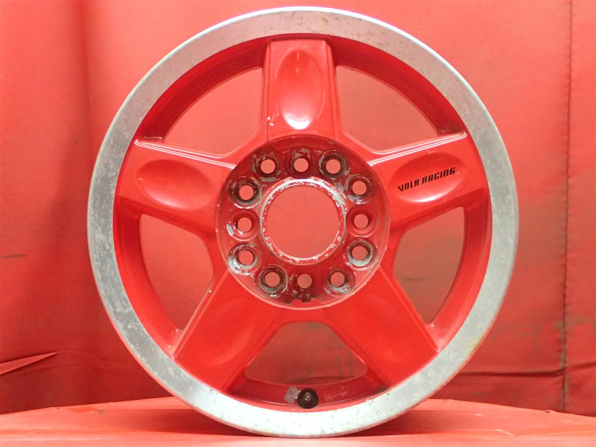 VOLK RACING(ボルクレーシング) Gr.C-JR 4.5Jx13 +43 4/100 110 114.3 ポリッシュ系 レッド(赤色)系